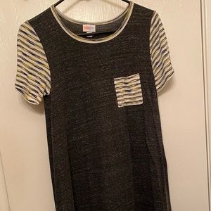 Lularoe grey T-shirt dress